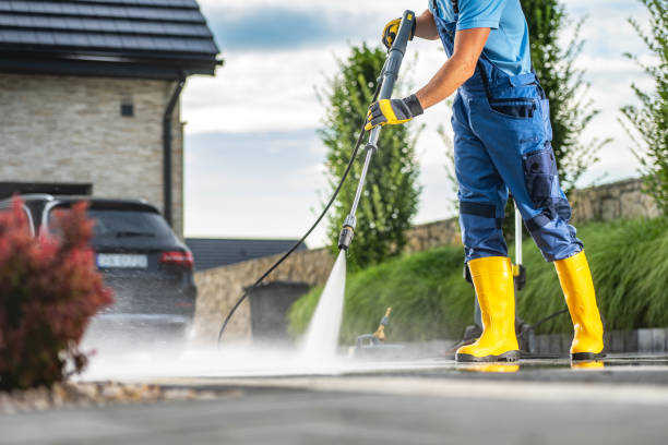 Pressure Washing Brick in Bottineau, ND